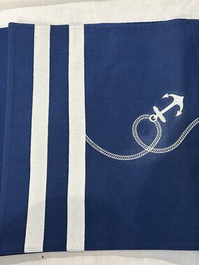 ⚓ Sur La Table Nautical Table Runner — New